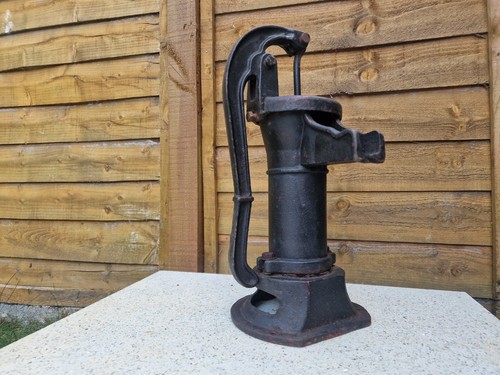 Cast iron garden hand water - garden,