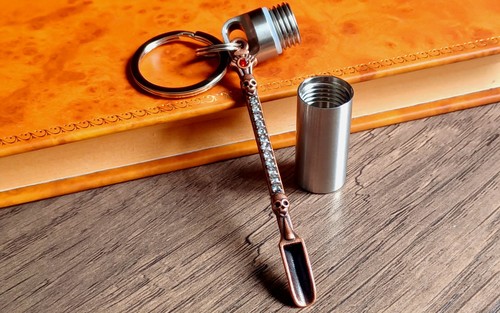Mini spoon shovel keychain - mini,