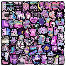 100 black purple gothic - x,
