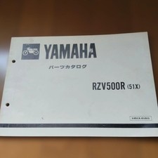 Yamaha RZV500R 51X Parts List
