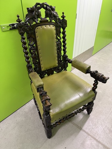 Antique large victorian carved - antique,