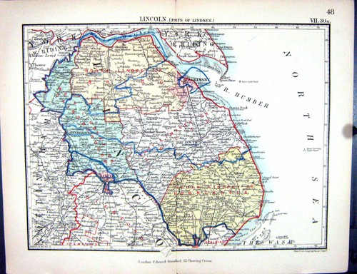Old stanford map - stanford, 1885