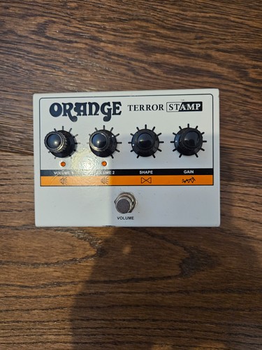 Orange terror stamp - stamp, 20w