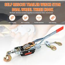 Tonne hand winch - manual, hook