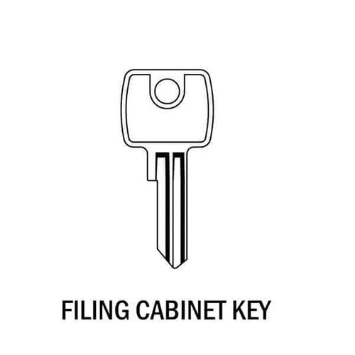 Filing cabinet key code - 201,