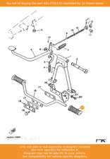 YAMAHA Cover, Footrest