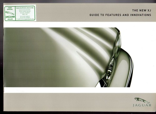 Jaguar x350 guide to - xj,