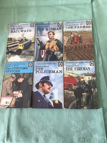 Ladybird books people at - 6x,