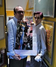 “100 Nights at the Roxy” Promo Punk Poster Signed by A Czezowski & S Carrington