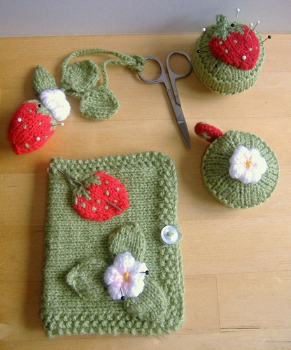 Hand made needle case - made, &