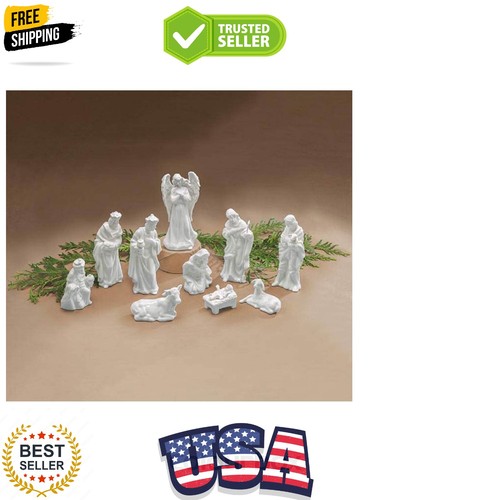 White porcelain miniature - porcelain,