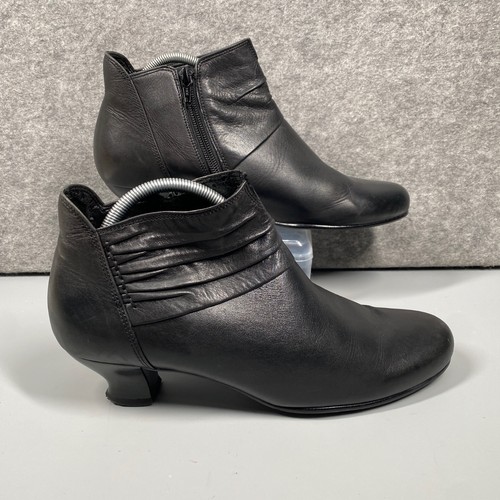 Gabor black leather heeled - gabor,