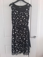 Ladies Black With White Spots