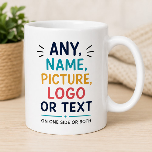 Personalised mug custom photo - personalised,