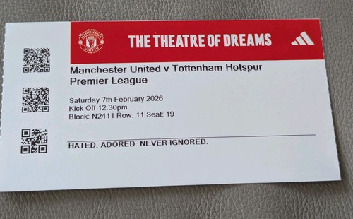 Souvenir ticket manchester - souvenir,
