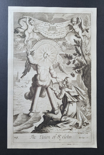 Antique 1688 print the - -,