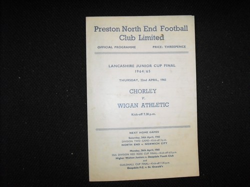 Preston north end chorley v - end;,