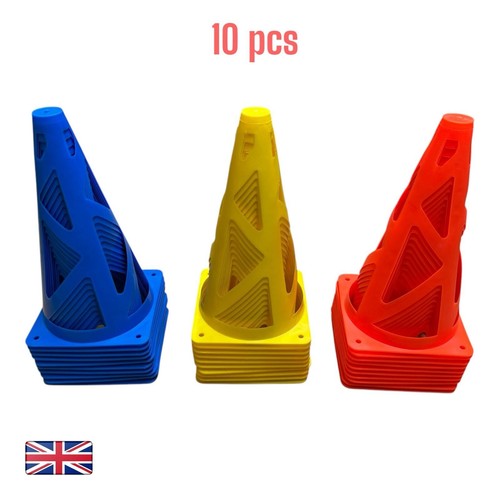 Plastic football marker cones - football,