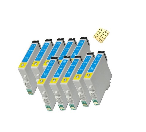 Cyan printer cartridges for - 10,
