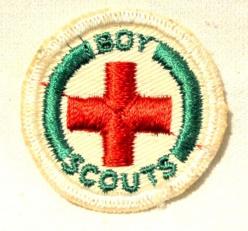 Red cross boy - red,