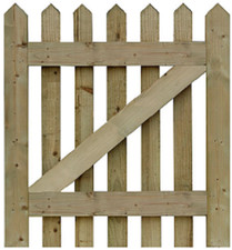 Garden cottage picket gate - picket,