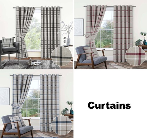 Hudson woven checked tartan - checked,