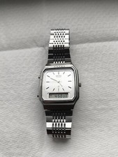 seiko analogue digital watch