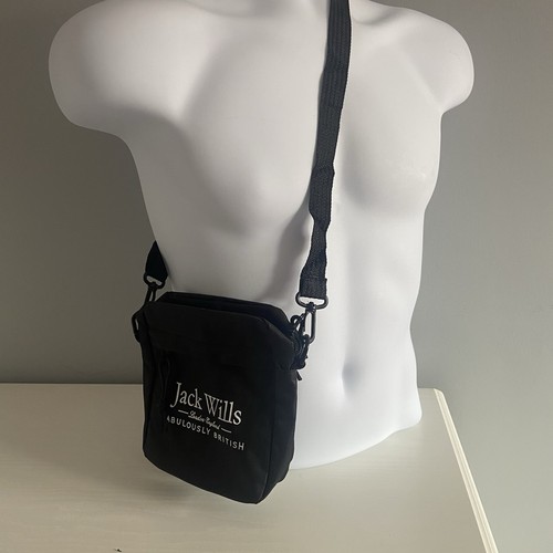 Jack wills black crossbody bag - jack,