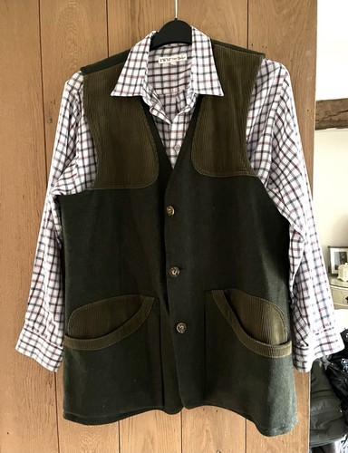 Hucclecote men loden gilet - men’s,