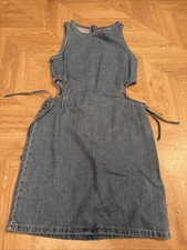 Primark Cut Out Denim Dress