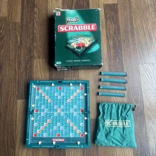 Vintage travel scrabble board - vintage,