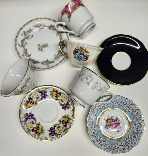 Mismatched colorful florals - mismatched,
