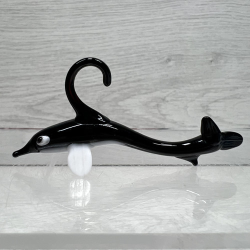 Hand blown glass animal - hand,