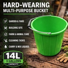 green bucket 3 gallon green