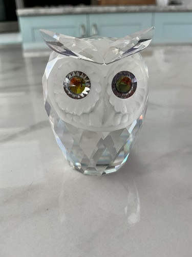 Swarovski owl figurine large - swarovski,