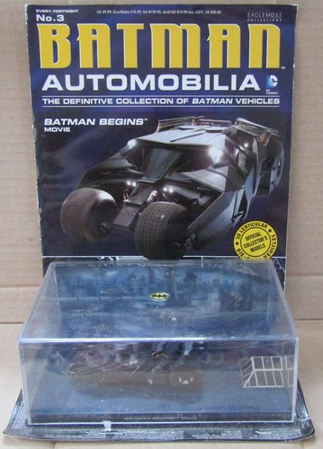Eaglemoss batman automobilia - batman,