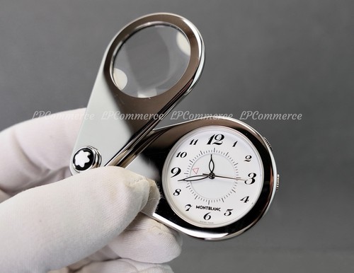 Montblanc travel clock alarm - clock,