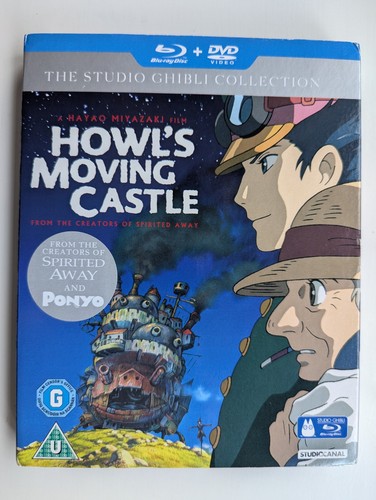 Howl moving castle - castle, (blu-ray+