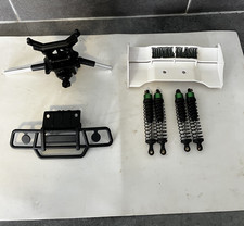 ansmann royal flash  joblot , wing ,suspension , bumper, front diff , used ,rare