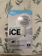 Blue Snowball iCE USB Mic for Recording Streaming Podcasting Gaming on PC