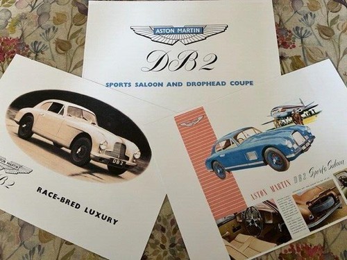 Aston martin db2 sports saloon - martin,