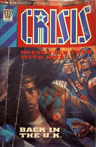 2000ad presents crisis - presents, cult