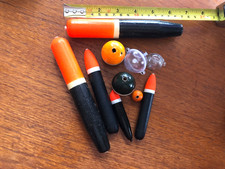 sliding fishing float selection including bubble floats