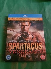 Spartacus: Vengeance Complete 2nd Series 4-Disc Blu Ray Set Wirh Slipcover