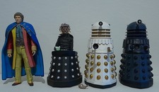 Doctor Who 5" Action Figures Revelation of the Daleks Collector Set Loose