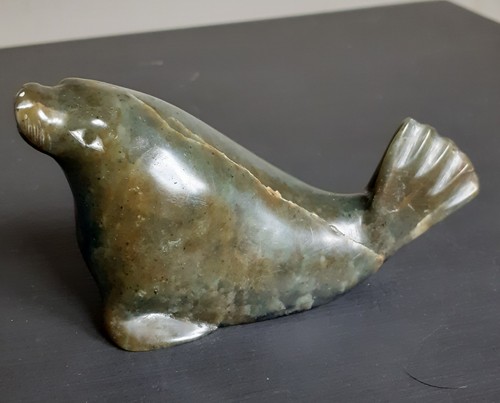 Vintage signed canadian inuit - signed,