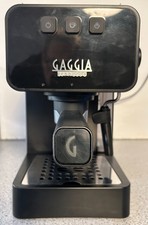 Gaggia Milano Espresso Deluxe Coffee Machine (steam wand) - Storm Grey/Black