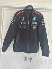 MERCEDES AMG Petronas F1 Mens 2024 Team Softshell Jacket BNWOY