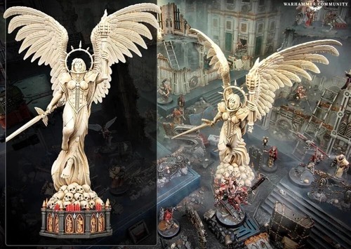 Warhammer 40k shrine - 40k, statue