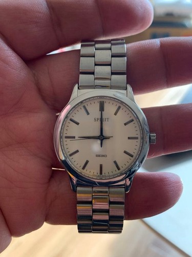 Seiko spirit watch silver - seiko,